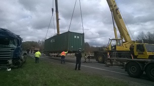 holownik ciężarówek autostrada A1